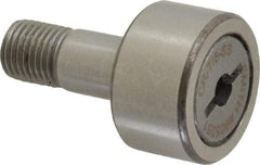 Accurate Bushing - 7/8" Roller Diam x 1/2" Width, 3/8" Stud Diam x 7/8" Length, Stud Cam Follower - Stainless Steel, 3/8" Thread Length, 3/8-24 Thread, 1-3/8" OAL, 1,245 Lb Dynamic Cap - Americas Industrial Supply