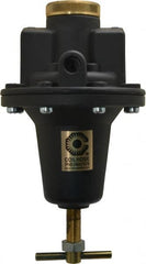 Coilhose Pneumatics - 3/4 NPT Port, 160 CFM, Cast Aluminum Heavy-Duty T-Handle Regulator - 0 to 200 psi Range, 250 Max psi Supply Pressure, 1/4" Gauge Port Thread, 5" Wide x 8-1/2" High - Americas Industrial Supply