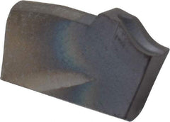 Kennametal - A2022 CF KC5025 Grade, 0.0866" Cutting Width, Carbide Cutoff Insert - 0° Neutral Lead Angle, 0.0079" Cnr Rad, TiAlN Coated - Americas Industrial Supply