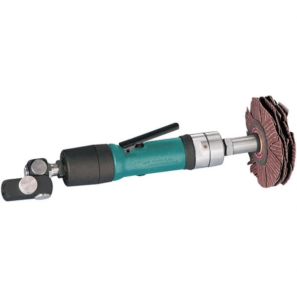 Dynabrade - 0.4 hp, 3,200 RPM Finishing Sander - 22 CFM Air Consumption, 6.21 bar Air Pressure, 1/4 NPT Inlet - Americas Industrial Supply