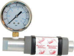 Hedland - 1/4" NPTF Port Compressed Air & Gas Flowmeter - 600 Max psi, 10 SCFM, Anodized Aluminum - Americas Industrial Supply