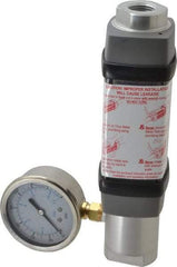 Hedland - 1/2" NPTF Port Compressed Air & Gas Flowmeter - 600 Max psi, 30 SCFM, Anodized Aluminum - Americas Industrial Supply