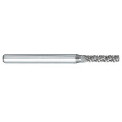 ‎SM-41 -3mm × 8mm LOC × 6mm Shank × 50mm OAL 12 Degree Included Angle Carbide Medium Tough Cut Burr - Americas Industrial Supply