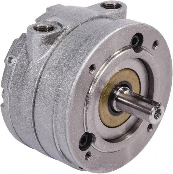 Gast - 0.92 hp Clockwise Hub Air Actuated Motor - 0:00 Gear Ratio, 3,000 Max RPM, 1.13" Shaft Length, 1/2" Shaft Diam - Americas Industrial Supply