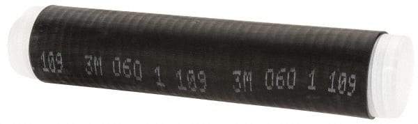 3M - 305mm Long, 2:1, EPDM Rubber Cold Shrink Electrical Tubing - Black - Americas Industrial Supply