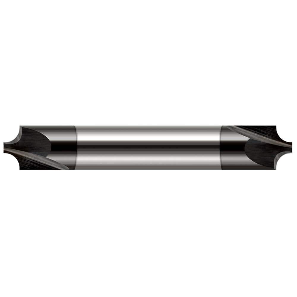 Harvey Tool - 1/16" Radius, 3/16" Diam, 2 Flute Solid Carbide Corner Rounding End Mill - Exact Industrial Supply