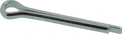 Value Collection - 1/4" Diam x 2" Long Extended Prong Cotter Pin - Grade 2, Zinc-Plated, Steel - Americas Industrial Supply