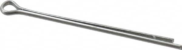 Value Collection - 1/16" Diam x 1-1/2" Long Extended Prong Cotter Pin - Grade 2, Zinc-Plated, Steel - Americas Industrial Supply