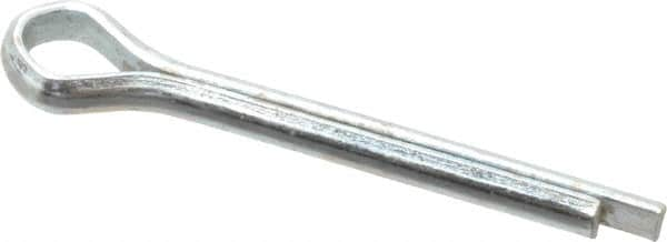 Value Collection - 3/32" Diam x 3/4" Long Extended Prong Cotter Pin - Grade 2, Zinc-Plated, Steel - Americas Industrial Supply