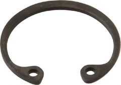 Value Collection - 13/16" Nominal, 0.042" Thick, Phosphate Finish, Spring Steel Snap Internal Retaining Ring - 0.046" Groove Width, 0.025" Groove Depth, 0.862" Groove Diam - Americas Industrial Supply