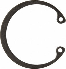 Value Collection - 1-5/16" Nominal, 0.05" Thick, Phosphate Finish, Spring Steel Snap Internal Retaining Ring - 0.056" Groove Width, 0.042" Groove Depth, 1.396" Groove Diam - Americas Industrial Supply