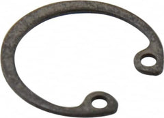 Value Collection - 5/16" Nominal, 0.015" Thick, Phosphate Finish, Spring Steel Snap Internal Retaining Ring - 0.02" Groove Width, 0.009" Groove Depth, 0.33" Groove Diam - Americas Industrial Supply