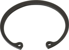 Value Collection - 2-1/8" Nominal, 0.078" Thick, Phosphate Finish, Spring Steel Snap Internal Retaining Ring - 0.086" Groove Width, 0.063" Groove Depth, 2.251" Groove Diam - Americas Industrial Supply