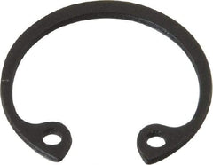 Value Collection - 5/8" Nominal, 0.035" Thick, Phosphate Finish, Spring Steel Snap Internal Retaining Ring - 0.039" Groove Width, 0.02" Groove Depth, 0.665" Groove Diam - Americas Industrial Supply