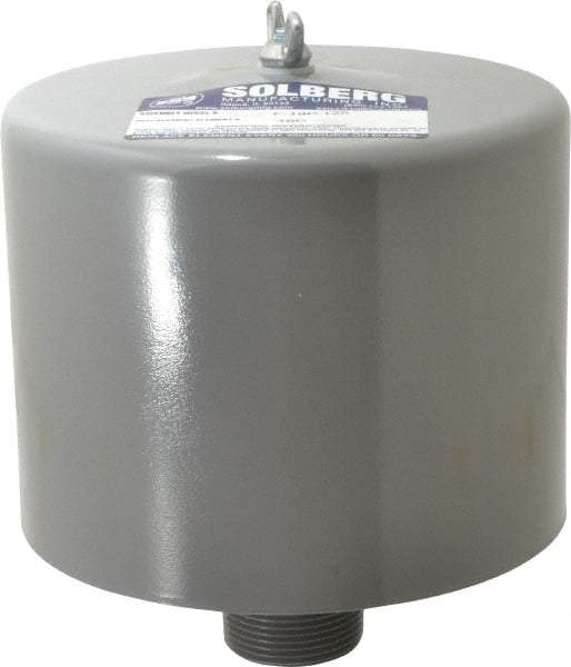 Made in USA - 1-1/4" Port, 6" High x 6" Wide, FRL Filter - 80 SCFM, 220°F Max - Americas Industrial Supply