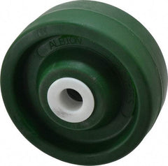 Albion - 5 Inch Diameter x 2 Inch Wide, Polyurethane Caster Wheel - 1,000 Lb. Capacity, 2-3/16 Inch Hub Length, 3/4 Inch Axle Diameter, Delrin Bearing - Americas Industrial Supply