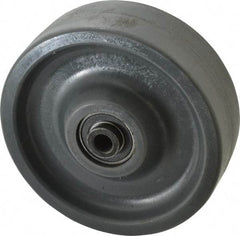 Albion - 6 Inch Diameter x 2 Inch Wide, Polyurethane Caster Wheel - 1,400 Lb. Capacity, 2-7/16 Inch Hub Length, 1/2 Inch Axle Diameter, Precision Ball Bearing - Americas Industrial Supply