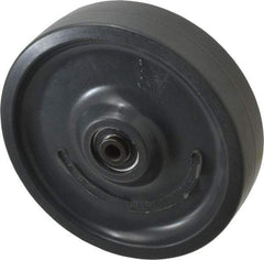 Albion - 8 Inch Diameter x 2 Inch Wide, Polyurethane Caster Wheel - 1,200 Lb. Capacity, 2-7/16 Inch Hub Length, 1/2 Inch Axle Diameter, Precision Ball Bearing - Americas Industrial Supply