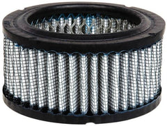 Made in USA - Replacement Filter Element - 2-5/16" High x 4-3/8" Wide, For Use with Air Intake Filters - Americas Industrial Supply