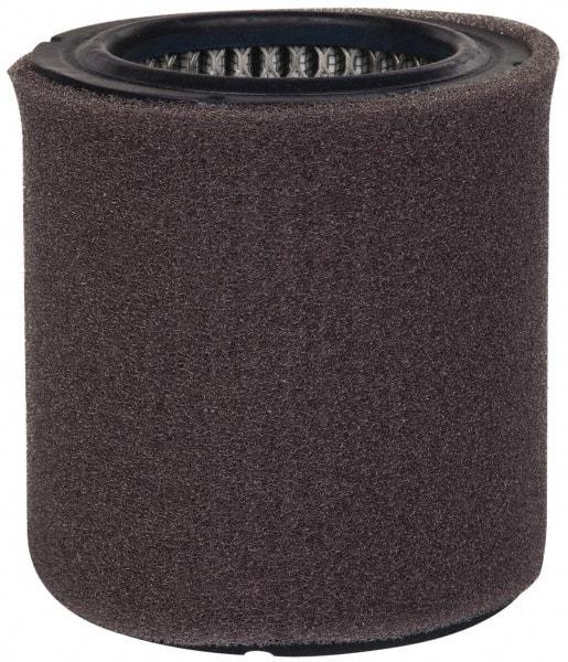 Made in USA - Replacement Filter Element - 4-3/4" High x 4-3/8" Wide, For Use with Air Intake Filters - Americas Industrial Supply