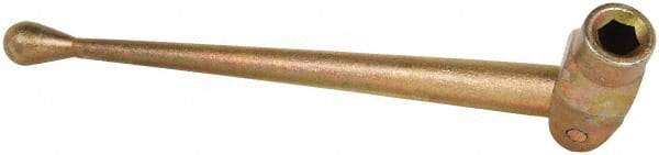 Kurt - 1 Piece Vise Handle - Cast Iron, 7/8" Hex, 16-1/8" Long - Americas Industrial Supply