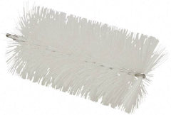 Vikan - 3-1/2" Diam Polyester Tube Brush - 7-1/2" OAL, 7" Head Length, Stainless Steel Handle - Americas Industrial Supply