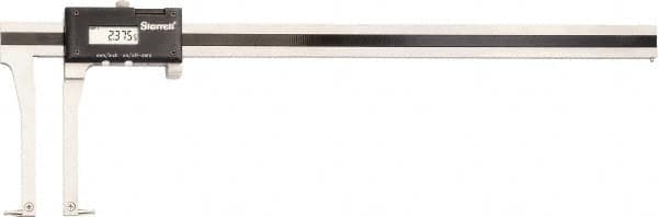 Starrett - 0 to 350mm Range, 0.01mm Resolution, Electronic Caliper - Stainless Steel with 93.98mm Stainless Steel Jaws, 0.02mm Accuracy, SPC Output - Americas Industrial Supply