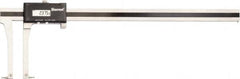 Starrett - 0 to 350mm Range, 0.01mm Resolution, Electronic Caliper - Stainless Steel with 93.98mm Stainless Steel Jaws, 0.02mm Accuracy, SPC Output - Americas Industrial Supply
