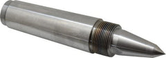 Riten - 5/8" Head Diam, Carbide-Tipped Steel Long Point Solid Dead Center - 5MT Morse Taper, 5/8" Point Diam, 2-1/2" Point Length, 3-7/16" OAL - Americas Industrial Supply