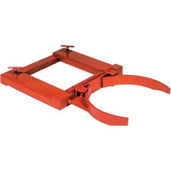 Wesco Industrial Products - 1,500 Lb Load Capacity, 55 Gal Drum Grab - 28" Wide x 4-3/4" High, Steel Wheels - Americas Industrial Supply