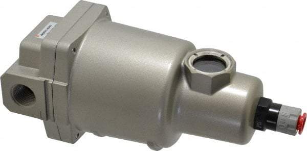 SMC PNEUMATICS - 1/2" NPT Pipe, 53 CFM Refrigerated Air Dryer - 11 kw, 8-1/8" Long, Closed Auto Drain - Americas Industrial Supply