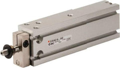 SMC PNEUMATICS - 16mm Bore x 20mm Stroke Vacuum Cylinder - 85 psi, 125.5mm OAL - Americas Industrial Supply