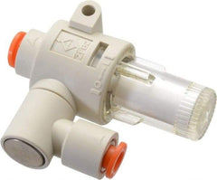 SMC PNEUMATICS - 1/4" Vacuum Suction Filter - 1.1 SCFM - Americas Industrial Supply