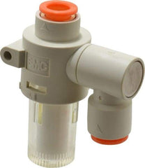 SMC PNEUMATICS - 3/8" Vacuum Suction Filter - 2.7 SCFM - Americas Industrial Supply