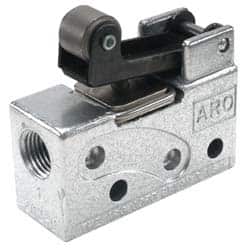 ARO/Ingersoll-Rand - Mechanically Operated Valves Valve Type: 3-Way CV Rating: 0.195 - Americas Industrial Supply