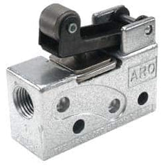 ARO/Ingersoll-Rand - Mechanically Operated Valves Valve Type: 3-Way CV Rating: 0.195 - Americas Industrial Supply
