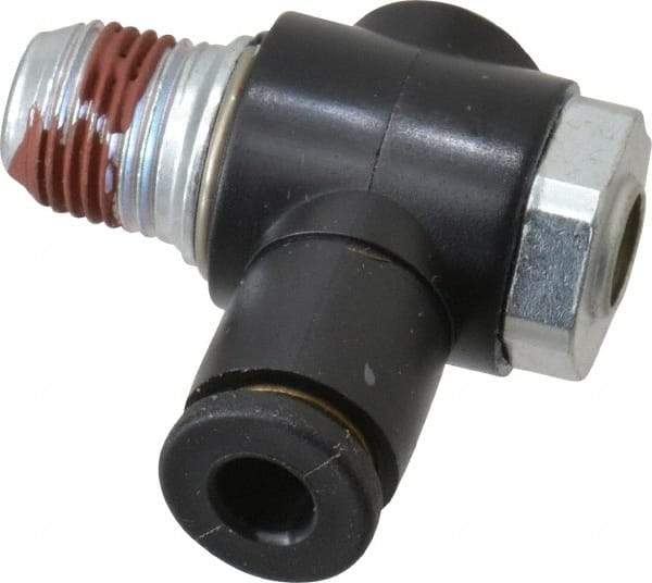ARO/Ingersoll-Rand - 1/8" Male NPT x 5/32" Female NPT Right Angle Flow Control Valve - Americas Industrial Supply