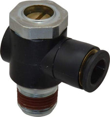 ARO/Ingersoll-Rand - 3/8" Male NPT x 3/8" Female NPT Right Angle Flow Control Valve - Americas Industrial Supply