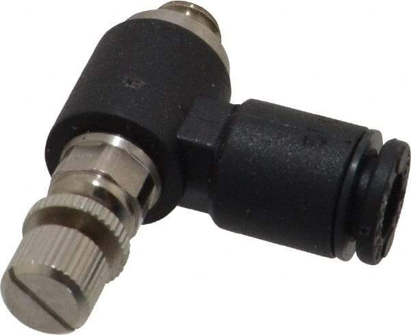 Legris - M5 BSPP x 4mm Tube OD Miniature Exhaust Valve - Americas Industrial Supply