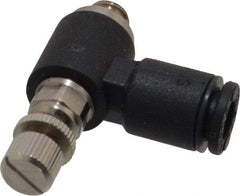 Legris - M5 BSPP x 4mm Tube OD Miniature Exhaust Valve - Americas Industrial Supply