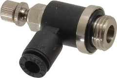 Legris - 1/8 BSPP x 4mm Tube OD Miniature Exhaust Valve - Americas Industrial Supply