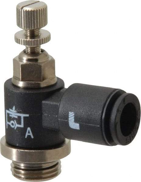 Legris - 1/8 BSPP x 6mm Tube OD Miniature Exhaust Valve - Americas Industrial Supply