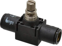 Legris - 1/2" Tube OD Inline Flow Control Valve - Americas Industrial Supply
