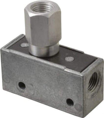 Mead - 3 Way Pilot Air Valve - 1/8" NPT Inlet, Pressure Piloted - Americas Industrial Supply