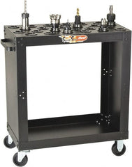 Huot - 24 Tool Capacity, 40 Taper Size SpeedyScoot CNC Tool Cart - Americas Industrial Supply