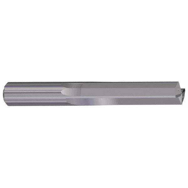 Kennametal - 4.65mm, 130° Point, Solid Carbide Straight Flute Drill Bit - Americas Industrial Supply