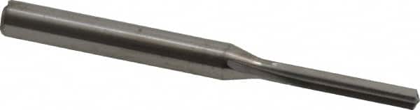 Kennametal - 3.3mm, 130° Point, Solid Carbide Straight Flute Drill Bit - Americas Industrial Supply