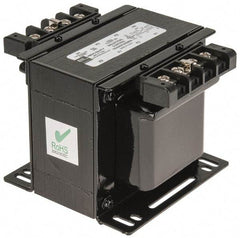 Sola/Hevi-Duty - 1 Phase, 1/4 kVA, Control Transformer - 2 Input, 1 Output Winding, 60 Hz, 5.21 Inch Deep x 3.89 Inch High, 131°F Temp Rise - Americas Industrial Supply