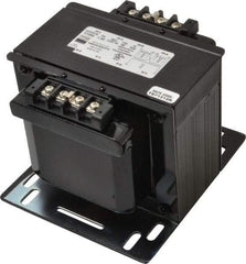 Sola/Hevi-Duty - 1 Phase, 1 kVA, Control Transformer - 2 Input, 1 Output Winding, 60, 50/60 at 220 V x 440 V, 50/60 at 230 V x 460 V Hz, 7.36 Inch Deep x 5.56 Inch High, 131°F Temp Rise - Americas Industrial Supply