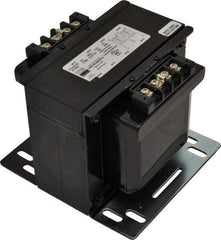 Sola/Hevi-Duty - 1 Phase, 0.75 kVA, Control Transformer - 2 Input, 1 Output Winding, 60, 50/60 at 220 V x 440 V, 50/60 at 230 V x 460 V Hz, 6.93 Inch Deep x 5.56 Inch High, 131°F Temp Rise - Americas Industrial Supply